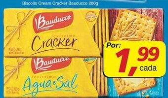 Supermercados Guanabara Biscoito Cream Cracker Bauducco 200g oferta