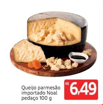 Extra Supermercado Queijo parmesao importado Noal pedaco 100g oferta