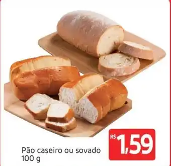Pao caseiro ou Sovado 100g