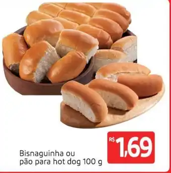 Bisnaguinha ou Pao Hot Dog 100g