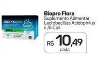 Drogal Biopro flora - suplemento alimentar lactobacillus acidophilus oferta