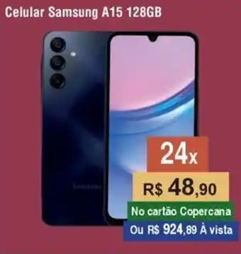 Copercana Celular Samsung A15 128GB oferta