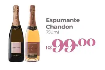 Supermercados Jau Serve Espumante Chandon 750ml oferta