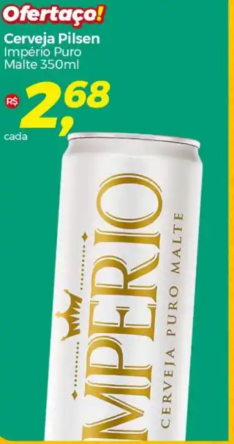 Frangolândia Cerveja Pilsen Império Puro Malte 350ml oferta