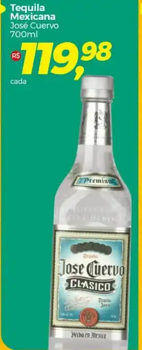 Frangolândia Tequila Mexicana José Cuervo 700ml oferta