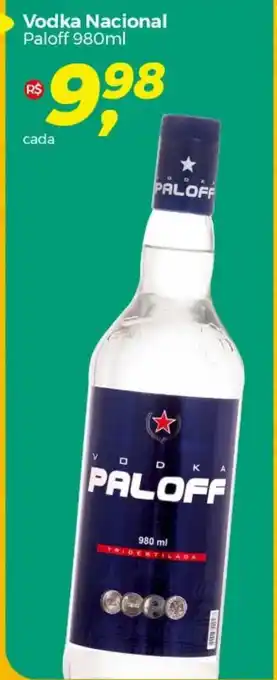 Frangolândia Vodka Nacional Paloff 980ml oferta