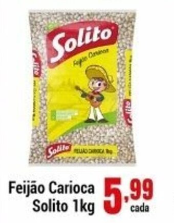 Negreiros Feijao Carioca Solito 1kg oferta
