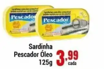 Negreiros Sardinha Pescador Oleo 125g oferta