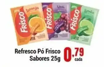 Negreiros Refresco po Frisco sabores 25g oferta