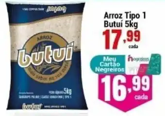 Negreiros Arroz Tipo 1 Burui 5kg oferta