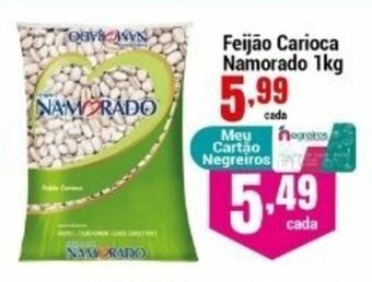 Negreiros Feijao Carioca Namorado 1kg oferta