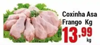 Negreiros Coxinha Asa Frango 1kg oferta