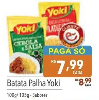 Supermercados Condor Batata Palha Yoki 100g/105g-Sabores oferta