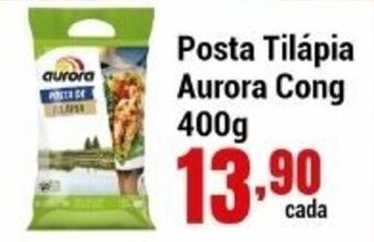 Negreiros Posta Tilapia Aurora Cong 400g oferta