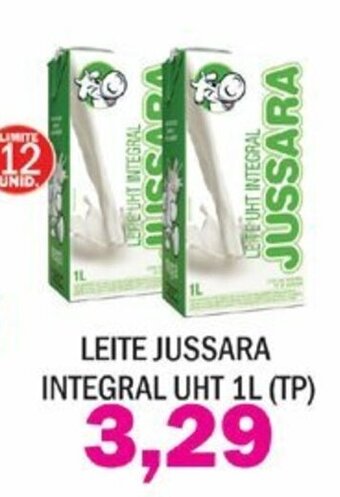 Supermercados Mendonça Leite Jussara Integral UHT 1L (tp) oferta