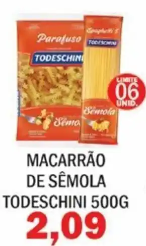 Macarrao de Semola Todeschini 500g