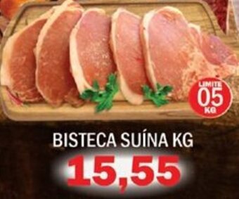 Supermercados Mendonça Bisteca Suina 1kg oferta