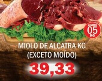 Supermercados Mendonça Miolo de Alcatra 1kg (exceto moido) oferta