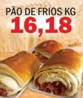 Supermercados Mendonça Pao de Frios 1kg oferta