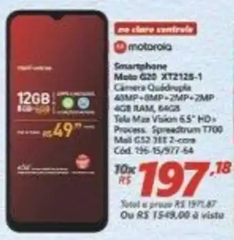 Lojas Becker Smartphone Moto E20 oferta