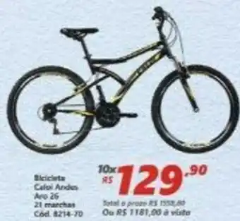 Bicicleta Caloi Andes