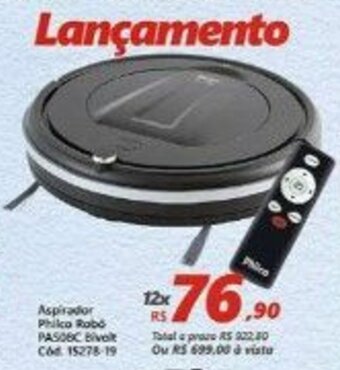 Lojas Becker Aspirador Philco oferta