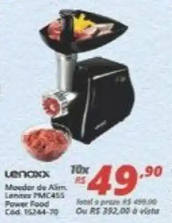 Lojas Becker Moedor de Aam Lenoxx oferta