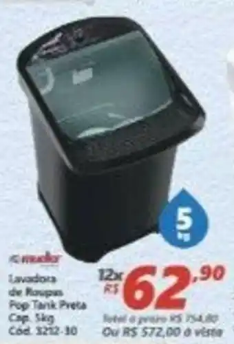Lojas Becker Lavadora de Roupas oferta