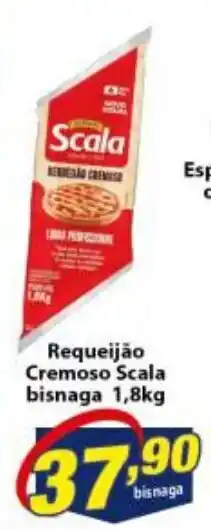 Vencedor Atacadista Requeijao Cremoso Scala bisnaga 1.8kg oferta