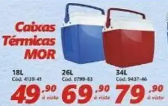 Lojas Becker Caixas Termicas MOR 18L oferta