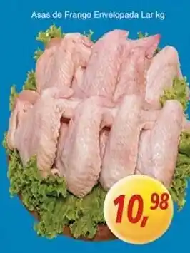 Supermercados Guanabara Asas de frango Envelopada Lar 1kg oferta