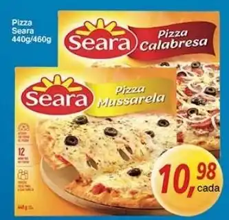 Supermercados Guanabara Pizza Seara 440/460g oferta