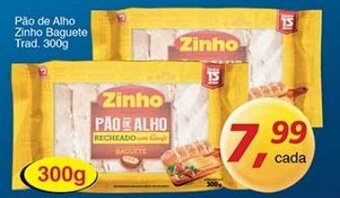 Supermercados Guanabara Pao de Alho Zinho Baguete Trad. 300g oferta