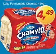 Supermercados Guanabara Leite Fermentado Chamyto 450g oferta