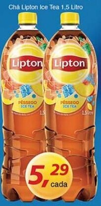 Supermercados Guanabara Cha Lipton Ice Tea 1.5L oferta