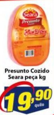 Presunto Cozido Seara peca 1kg