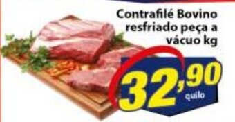 Vencedor Atacadista Contrafile Bovino resfriado peca a vacuo 1kg oferta