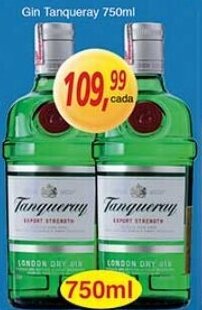 Supermercados Guanabara Gin Tanqueray 750ml oferta