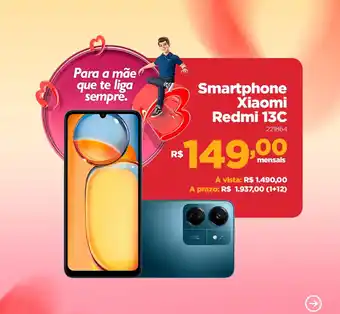 Smartphone Xiaomi Redmi 13C
