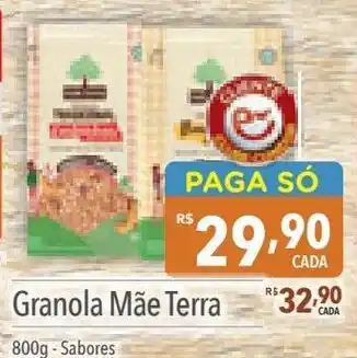 Supermercados Condor Granola Mãe Terra 800g-Sabores oferta