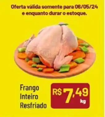 Supermercados Goes Frango Inteiro Resfriado kg oferta