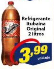 Vencedor Atacadista Refrigerante Itubaina Original 2L oferta