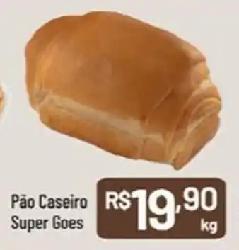 Supermercados Goes Pão Caseiro Super Goes oferta