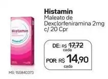 Drogal Histamin - maleato de dexclorfeniramina oferta