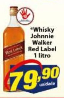 Whisky Johnnie Walker Red Label 1L