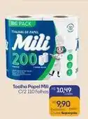 Superpão Mili - toalha papel oferta