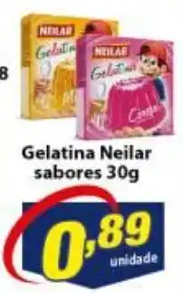 Vencedor Atacadista Gelantina Neilar sabores 30g oferta