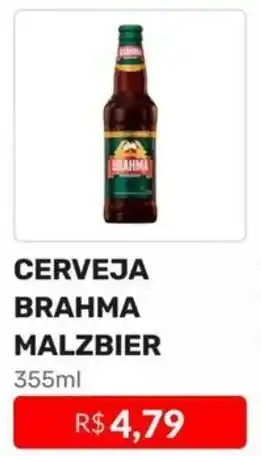 Higa Atacado CERVEJA BRAHMA MALZBIER 355ml oferta