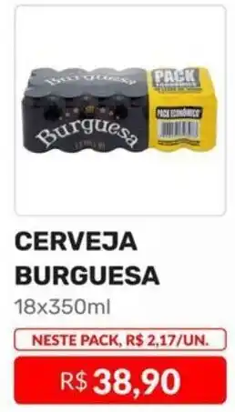 Higa Atacado CERVEJA BURGUESA 18x350ml oferta