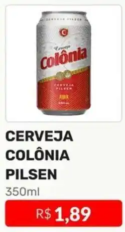 Higa Atacado CERVEJA COLÔNIA PILSEN 350ml oferta